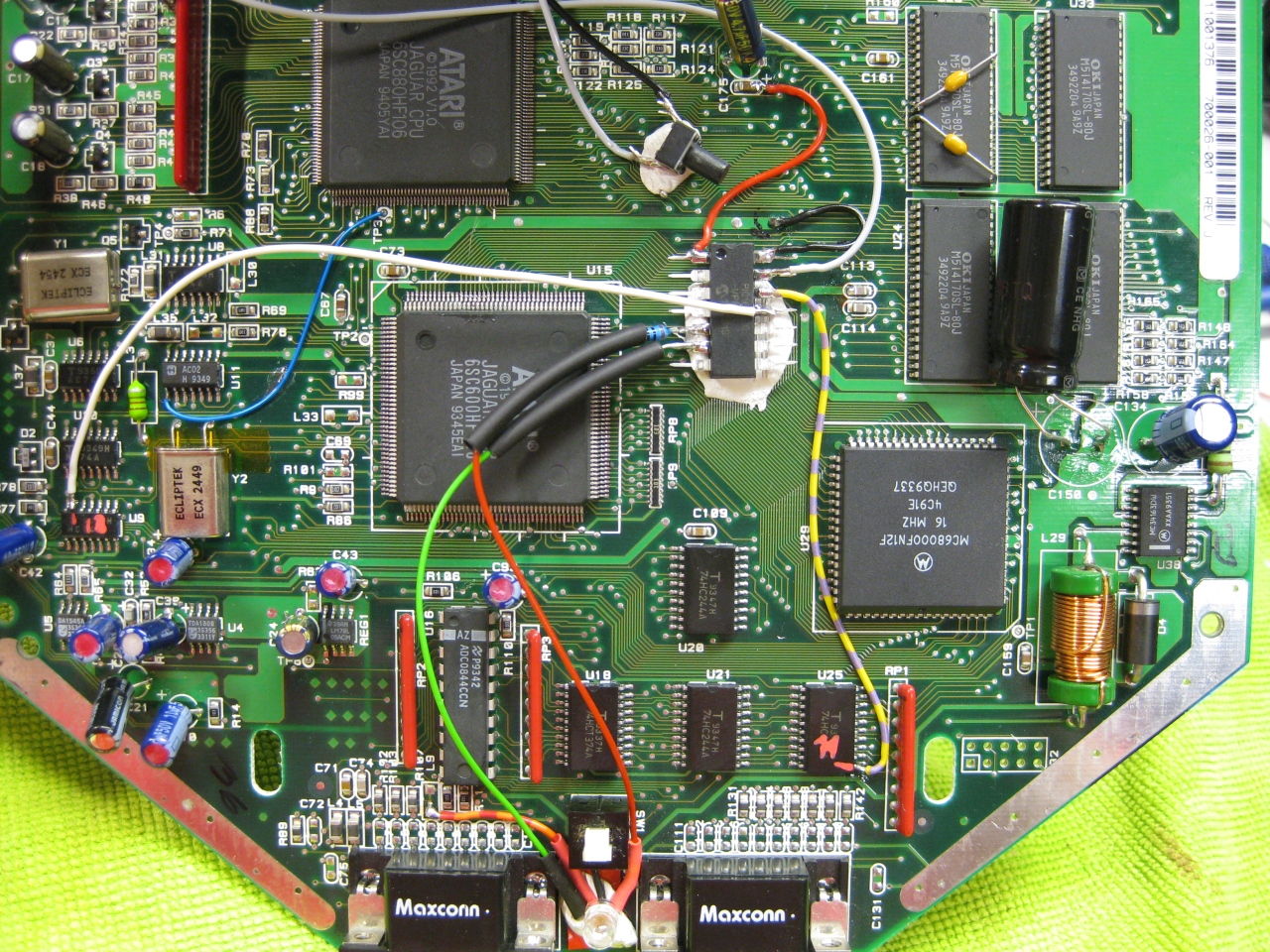 Atari Jaguar PLASTIC CASE FOR BARE PCB 4 each 