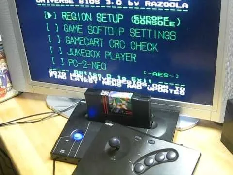 Videovorschau: NeoGeo AES switchless MOD