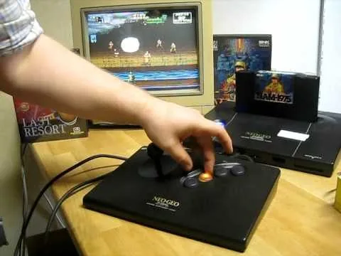 Videovorschau: NeoGeo Oldstyle Button LED mod
