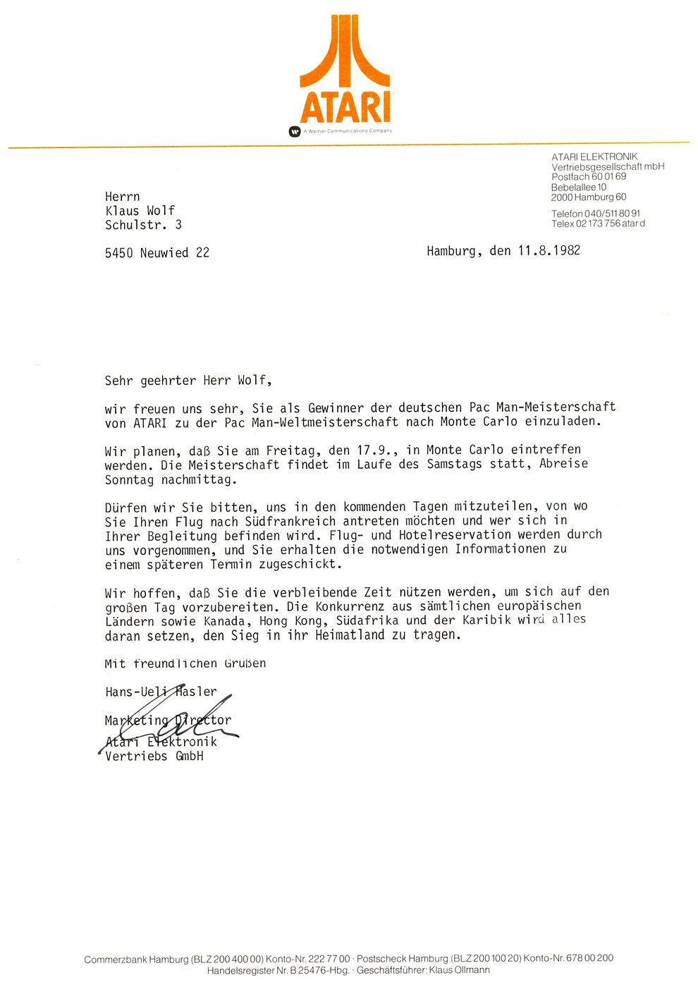 Brief: Atari International