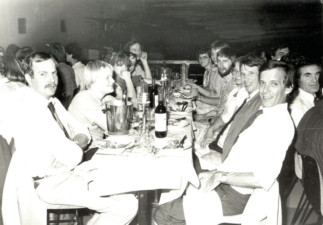 Festliches WM-Dinner der Teilnehmer, Paris 1982