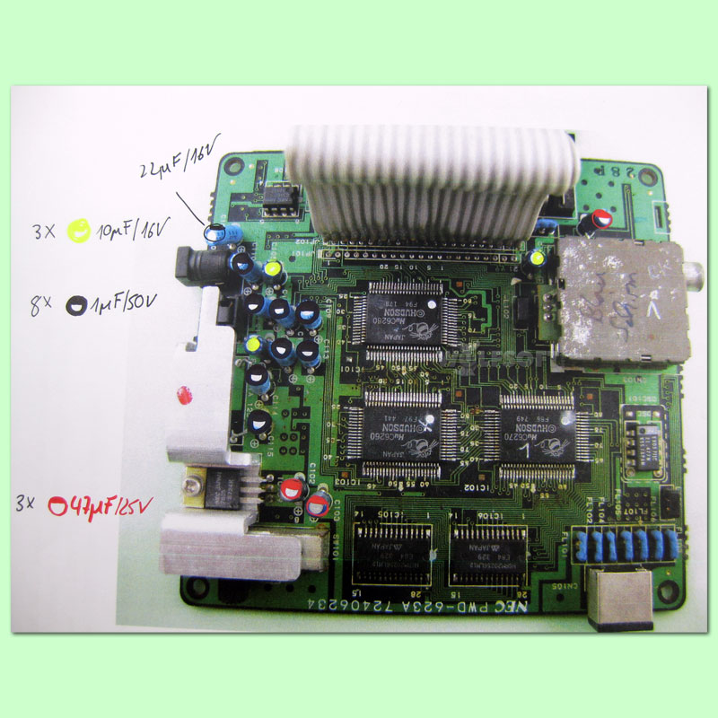 CAP Kit PC-Engine white