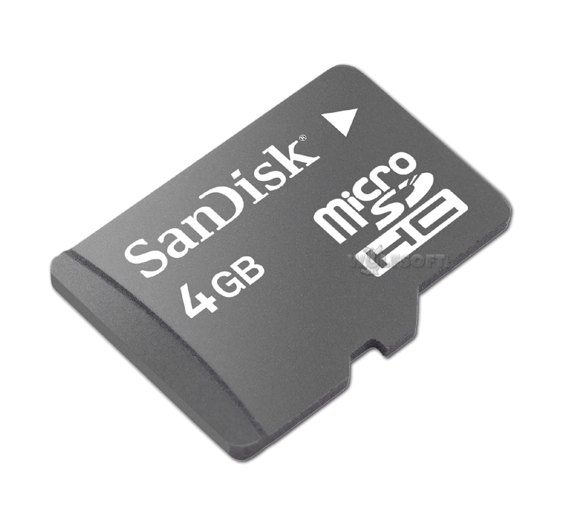 SanDisk MicroSDHC 4GB