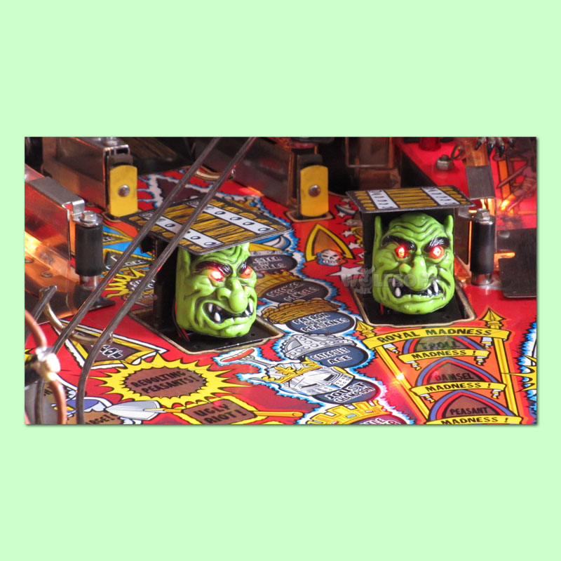 Evil EYE Troll Mod for Medieval Madness Pinball