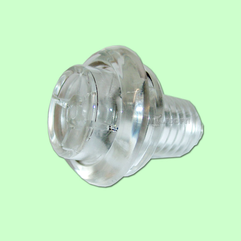 Flipperbutton clear transparent