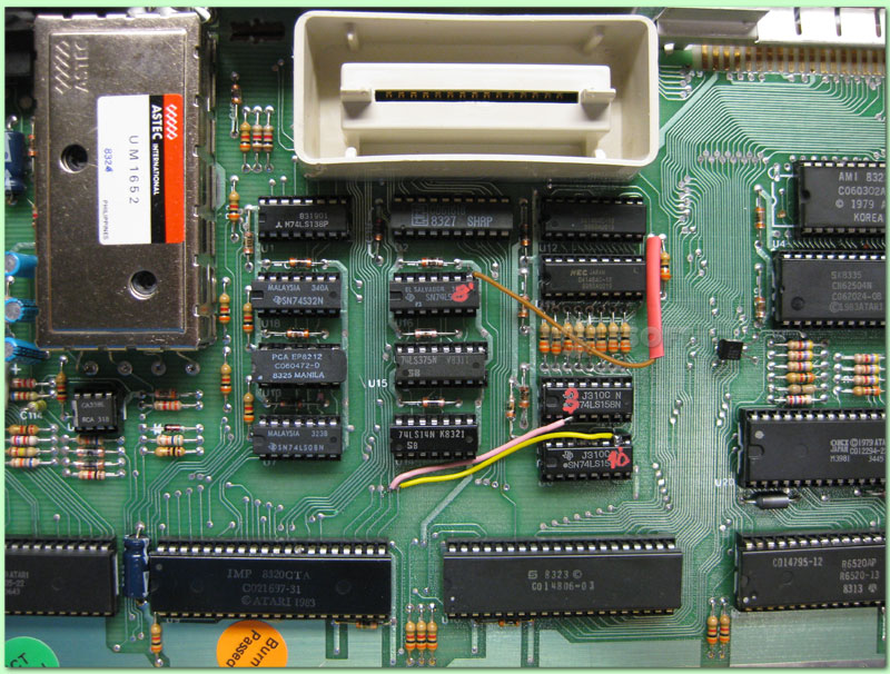 Atari 600XL Speicheraufrüstung auf 64KB