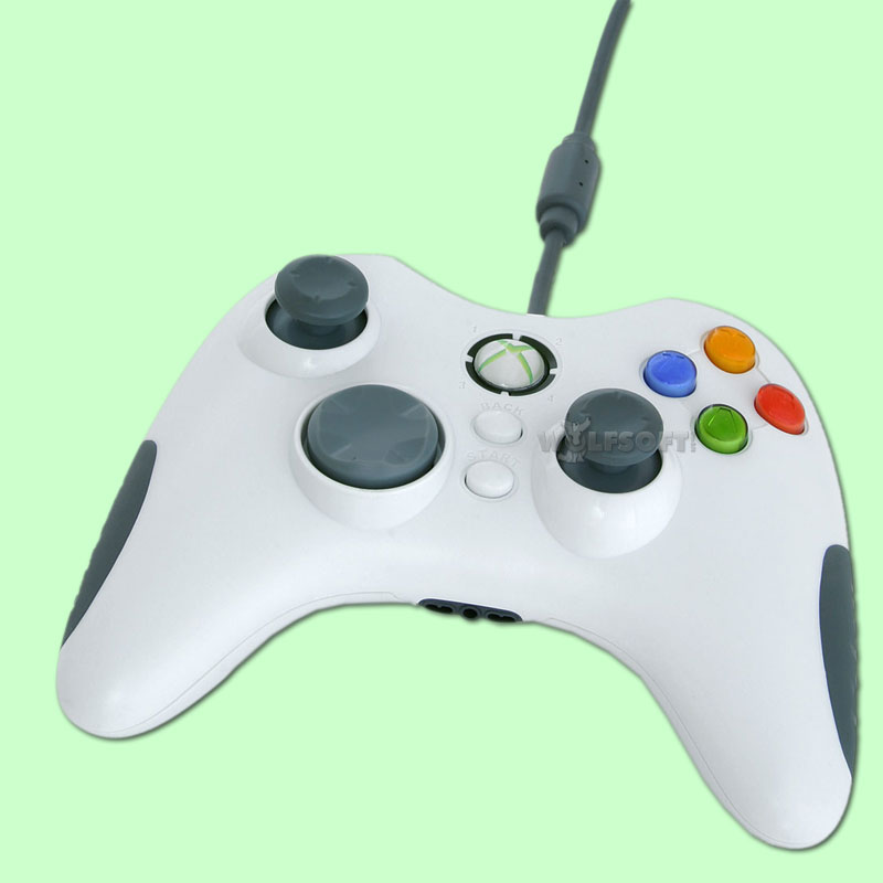 XBOX 360 Cable Controller white Bigben