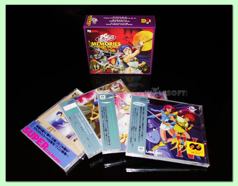 PCE FANTASM SOLDIER (Valis) Pack 7 CDs (pcew)
