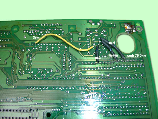 Neo Geo RGB-fix Mod (no more vertical lines)