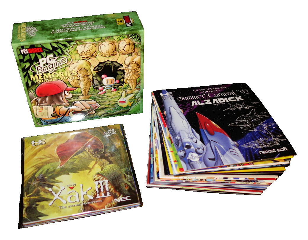 PCE Memories: Treasure Trove – 25 Titel, 18 CD-Spiele + 7 Extras (pcew)