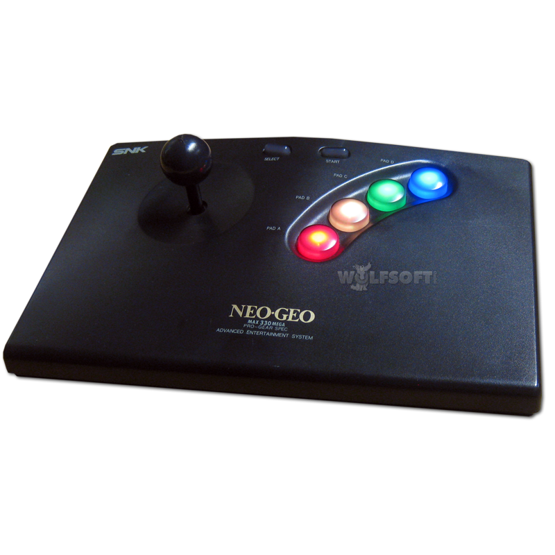 NeoGeo Joyboard LED Modification