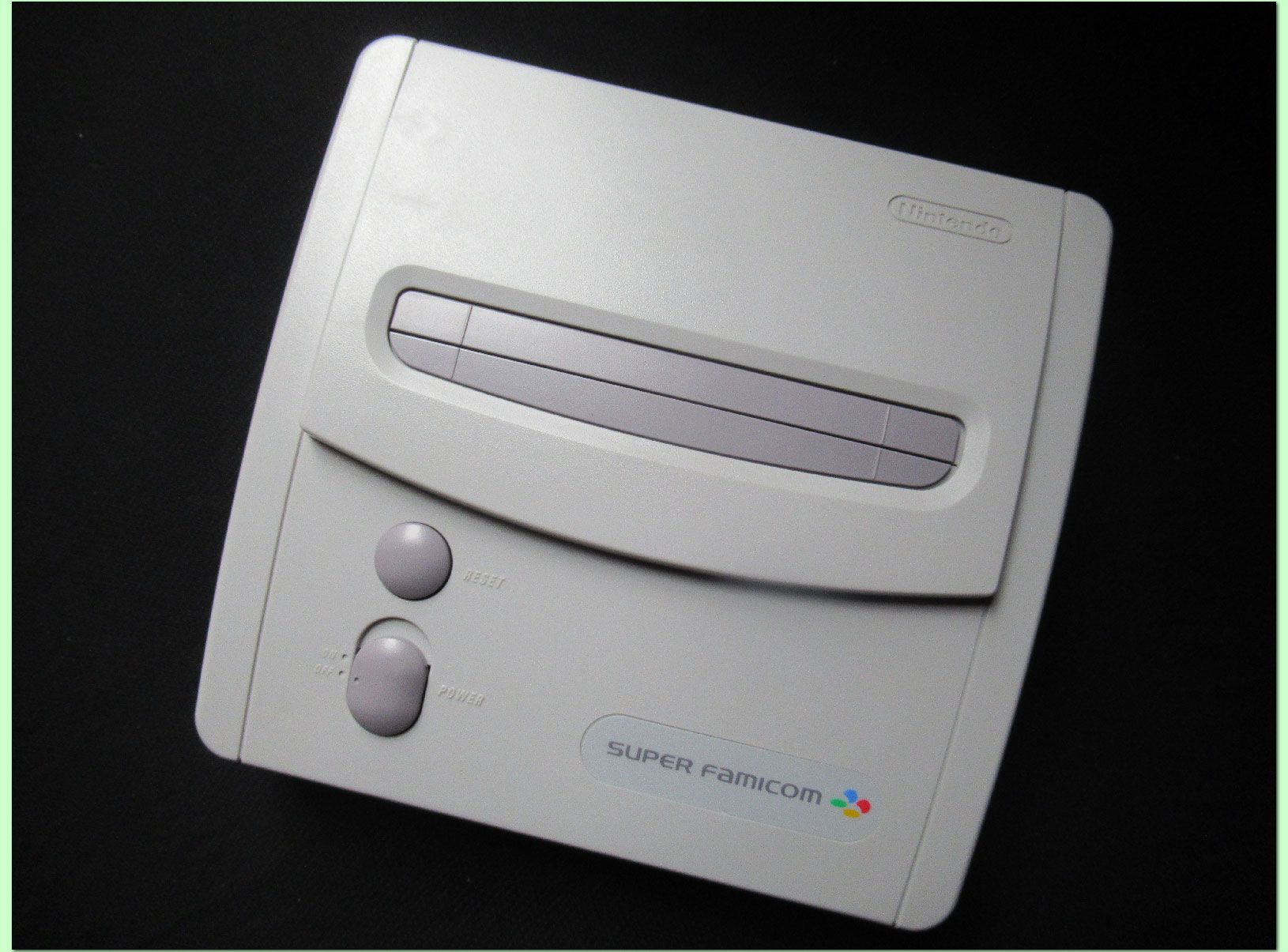 Super Famicom Jr. RGB THS, recap TOP