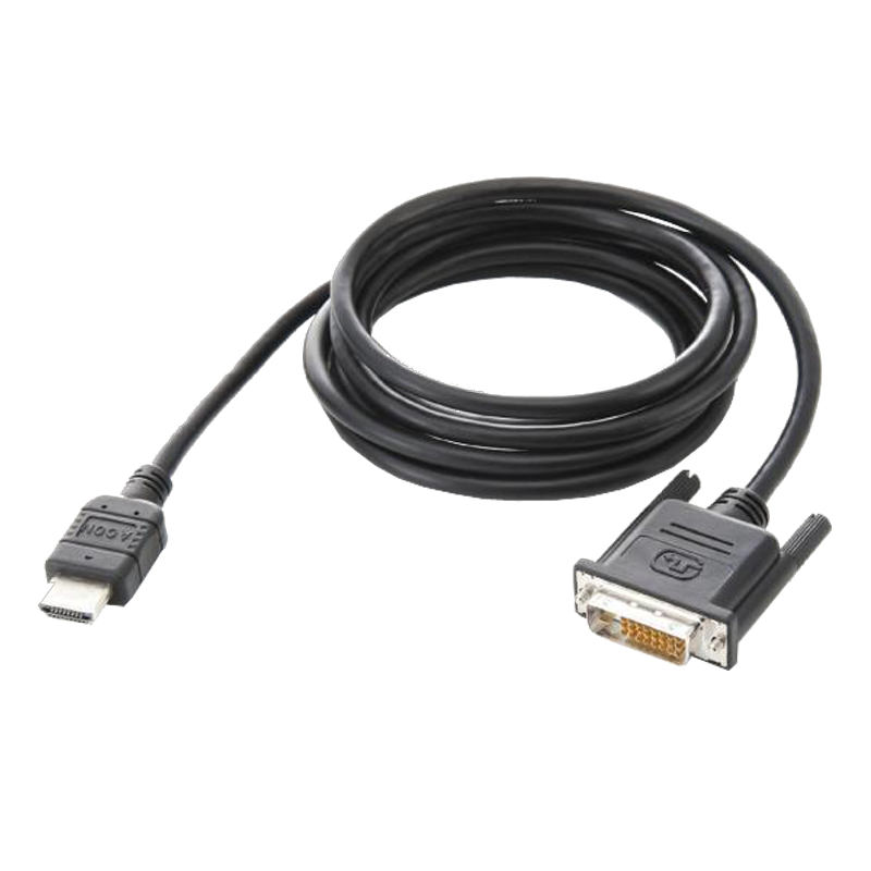 Kabel HDMI - DVI gold (2m)
