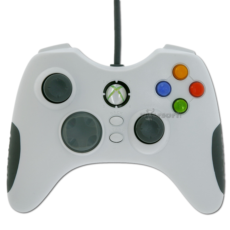XBOX 360 Cable Controller white Bigben