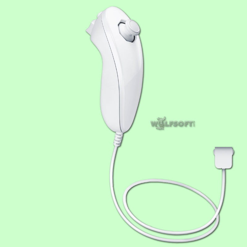Wii  Nunchuck Controller (white)