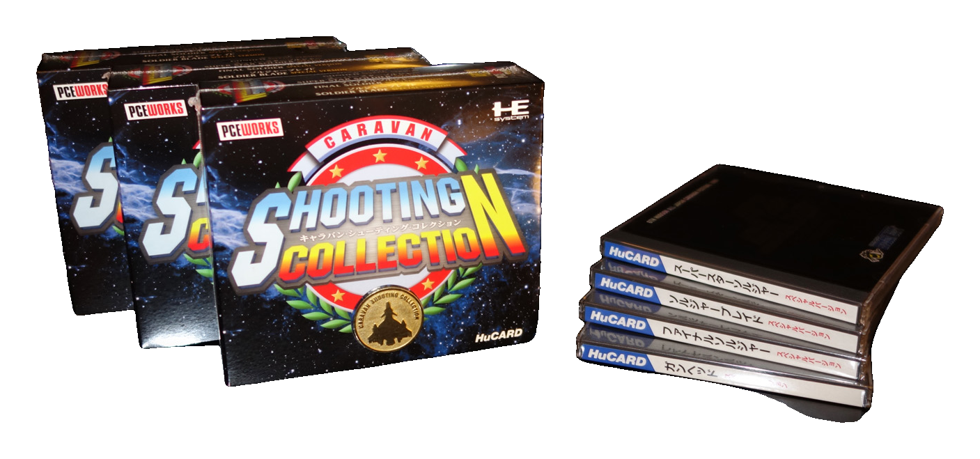 PCE Caravan Shooting Collection – 4 HuCards (pcew)