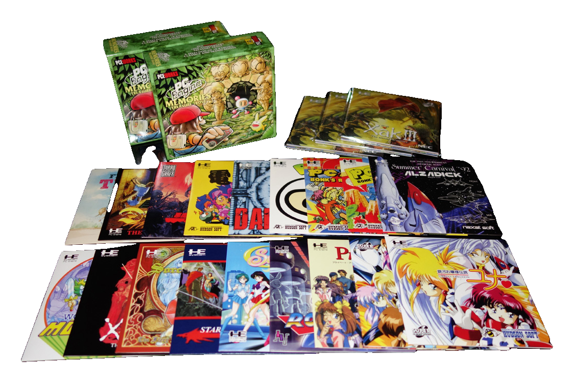 PCE Memories: Treasure Trove – 25 Titel, 18 CD-Spiele + 7 Extras (pcew)
