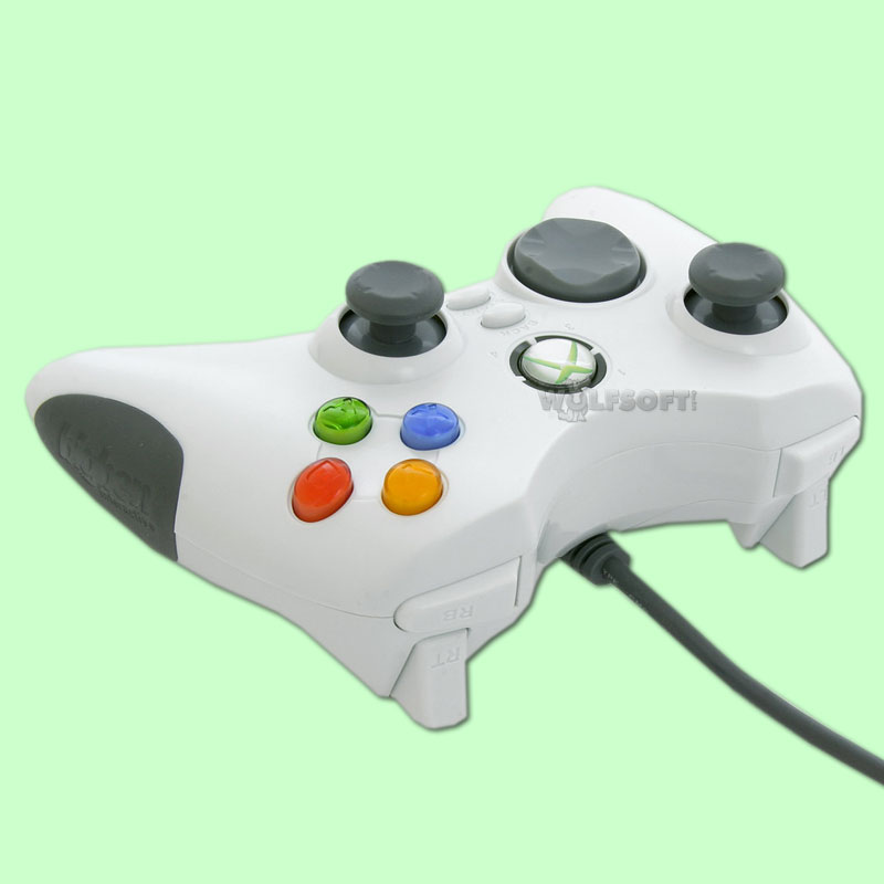 XBOX 360 Cable Controller white Bigben