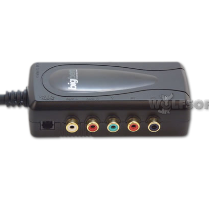 Xbox Componenten Adapter (YUV) mit vergoldeten Steckern