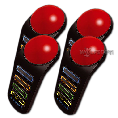 BUZZ! : Das große Quiz für PS2 incl. 4 Buzzer