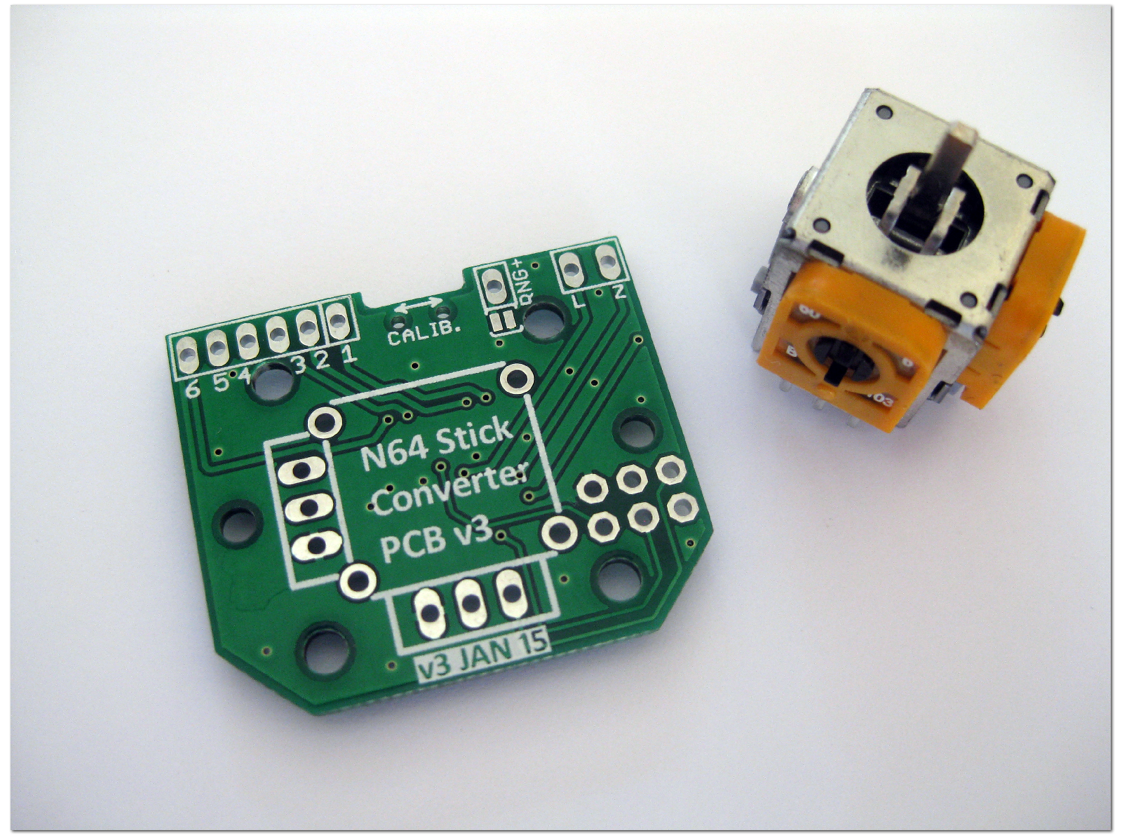 Nintendo 64 Converter PCB DIY Kit for Gamecube Style Sticks