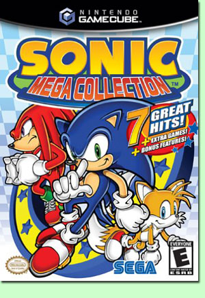SONIC MEGA COLLECTION (USA) 7 Sonic Titel auf nur einer Scheibe