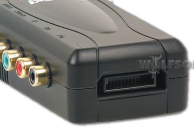Xbox Componenten Adapter (YUV) mit vergoldeten Steckern