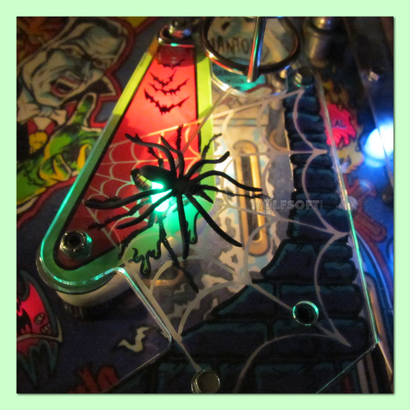 REAL SPIDER mod for Monster Bash Pinball
