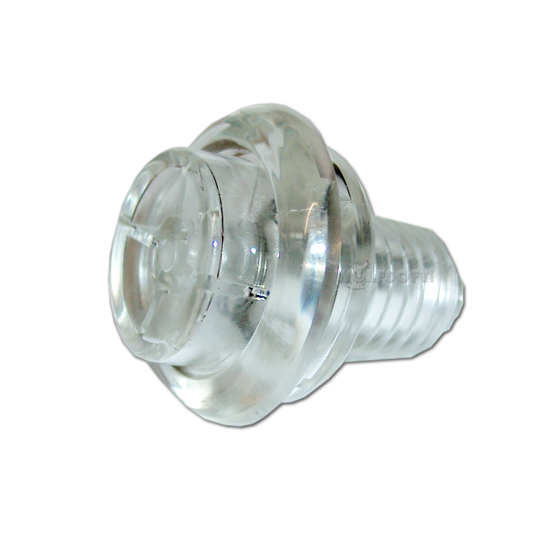 Flipperbutton clear transparent