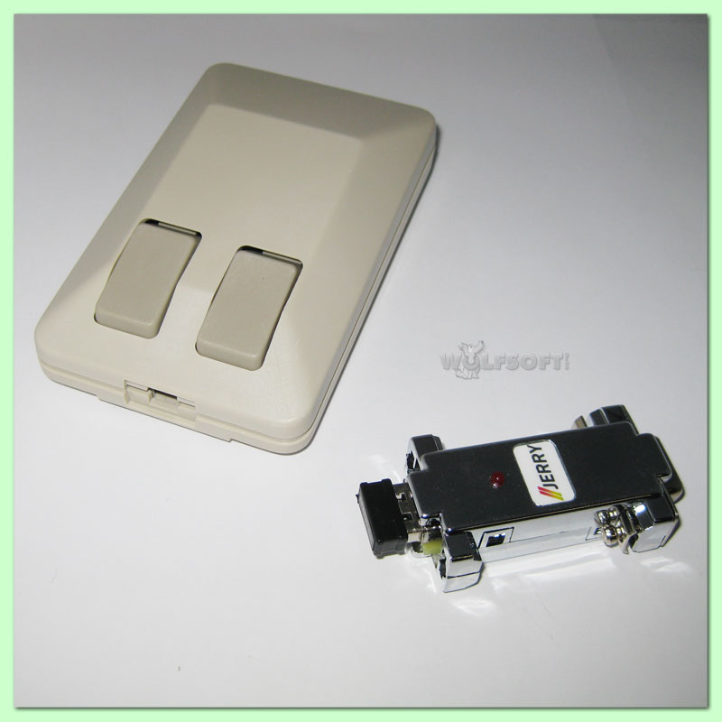 Amiga Tank Maus optical wireless PC und Adapter für Amiga Betrieb