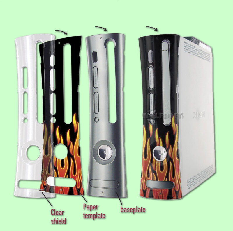 XBOX 360 - Faceplate zum Selbstdesign GAME FACE 360