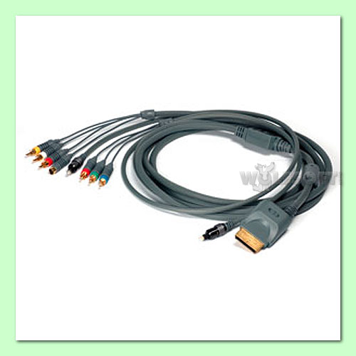 XBOX 360 Digital AV Kabel Component(YUV) und S-Video Stecker