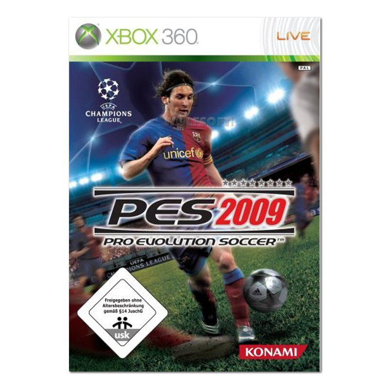 Pro Evolution Soccer (PES) 2009 (XBox360) gebr.