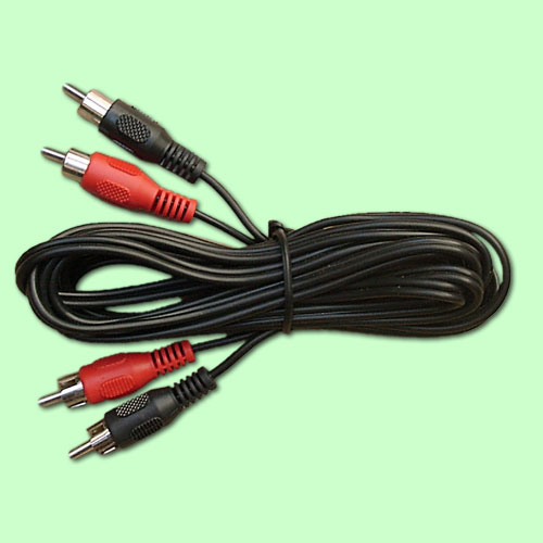 Kabel Cinch St. St. 5m ( Gold Series )