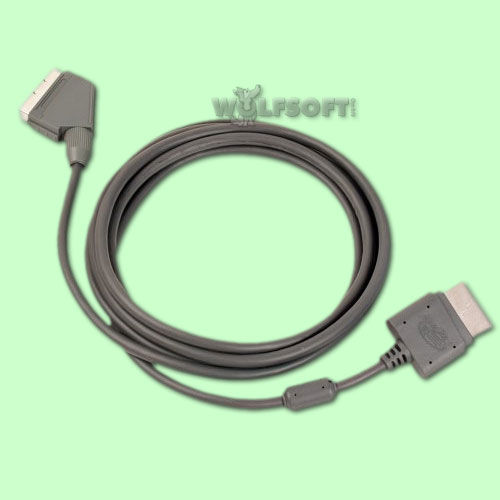 XBOX 360 RGB Scart Kabel Madcatz 3rd Party