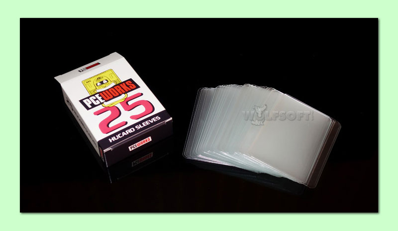 PC-Engine / Turbo Grafx Sleeves (Hu Card Schutzhüllen) 25stck (pcew)