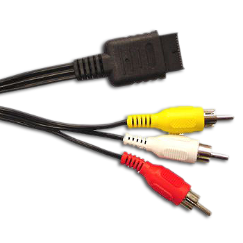 Kabel PS2, PSone A/V Out -> 3x Cinch
