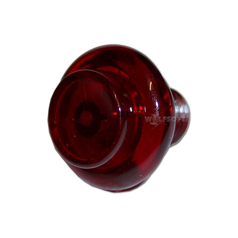 Flipperbutton red transparent