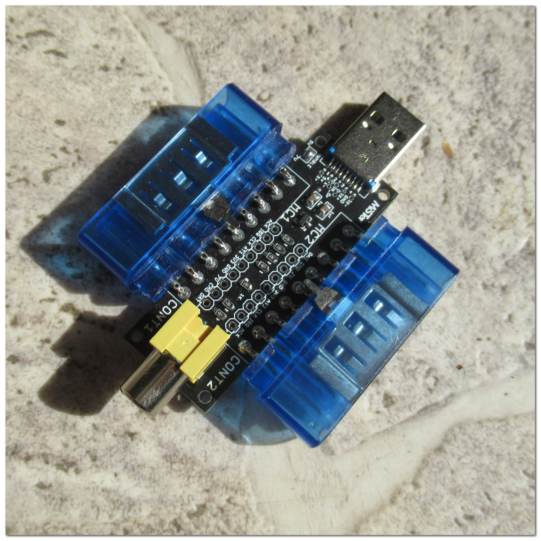 MiSTer SNAC User Port Adapter PSX 2x Playstation Port