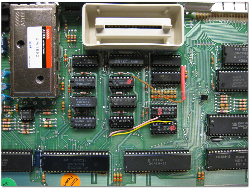 Atari 600XL Speicheraufrüstung auf 64KB