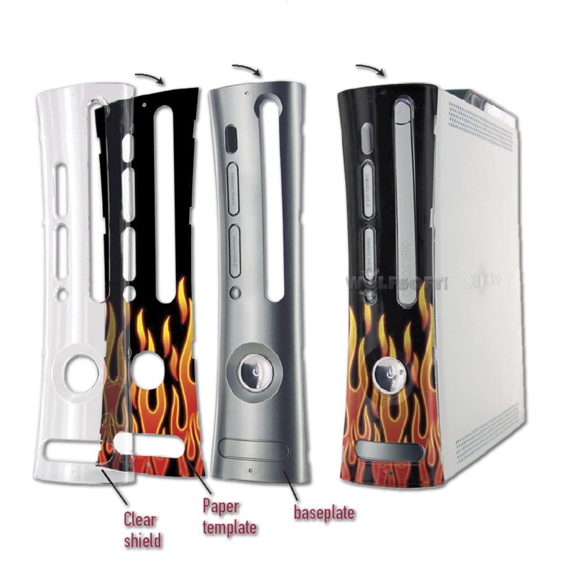 XBOX 360 - Faceplate zum Selbstdesign GAME FACE 360