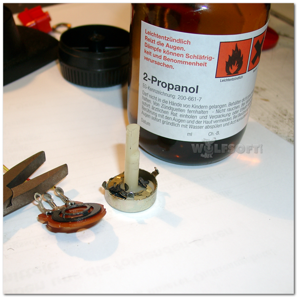 Atari Paddle Reinigung (Cleaning)
