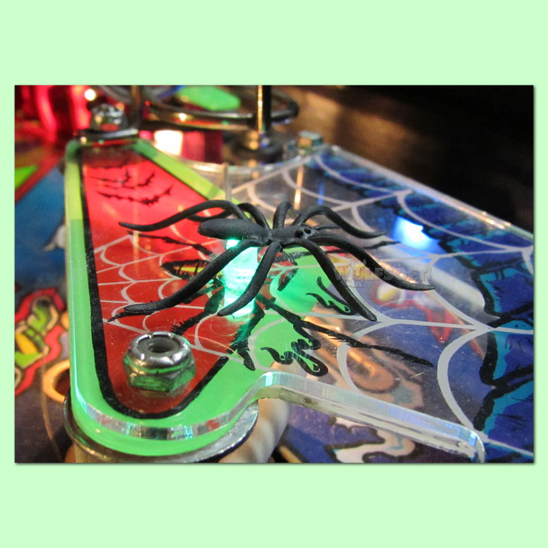 REAL SPIDER mod for Monster Bash Pinball