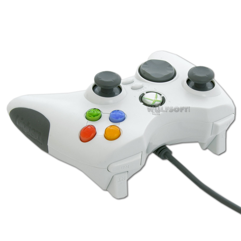 XBOX 360 Cable Controller white Bigben