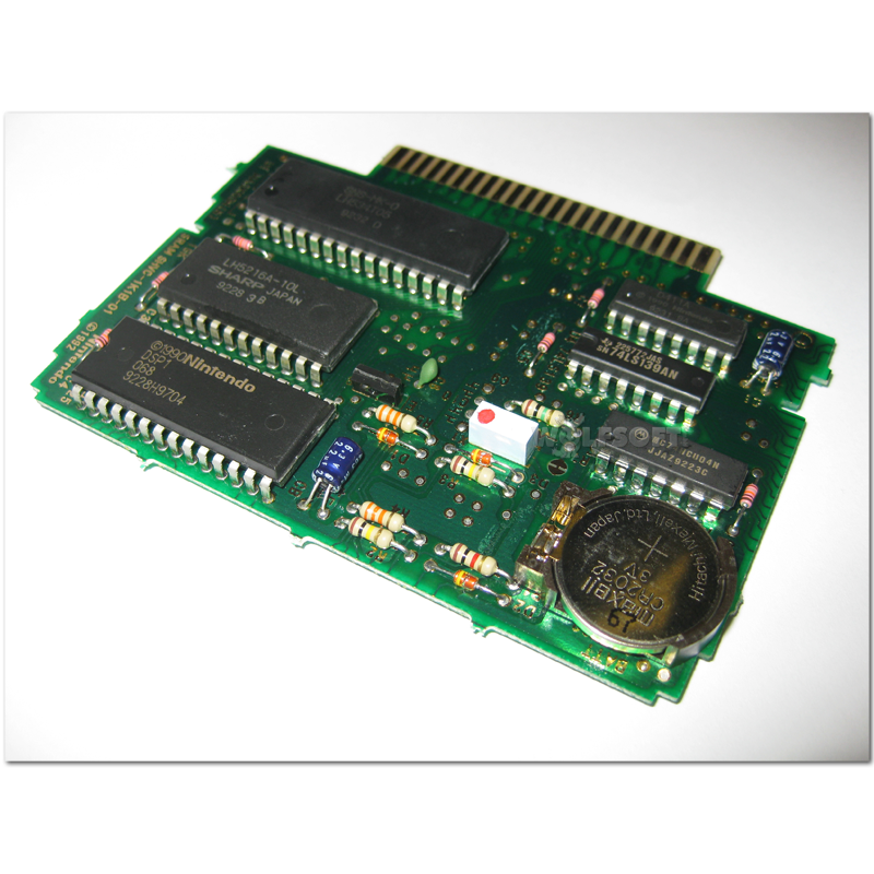 Batterietausch Super Nintendo Modul