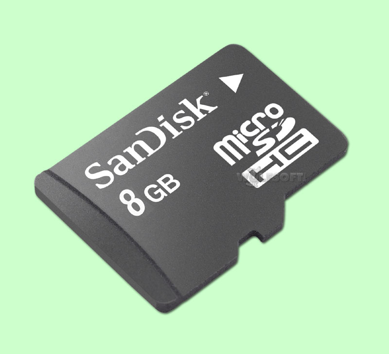 SanDisk MicroSDHC 8GB