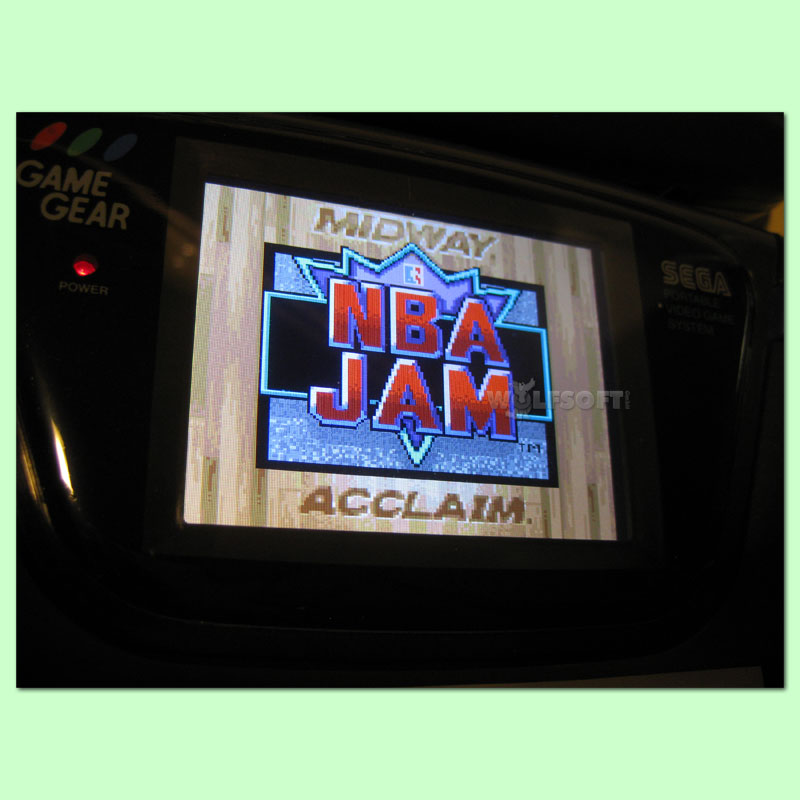 GameGear Display Tausch mit Hintergrundbeleuchtung