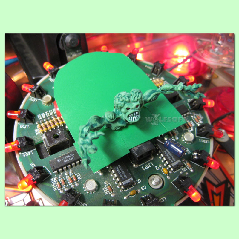 BIG Saucer Martian Mod for Attack from Mars Pinball