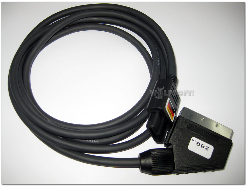Super Nintendo Premium RGB Kabel 2m (Luma als Sync) für PAL SNES