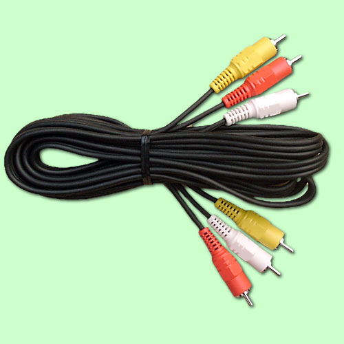 Kabel A/V 3xCinch 2m